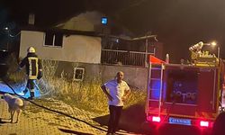 Beyşehir’de ev yangını korkuttu