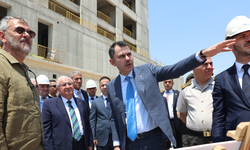 Bakan Kurum ve Bakan Güler'den Ay Yıldız Yerleşkesinde İnceleme