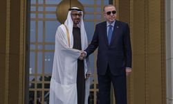 Cumhurbaşkanı Erdoğan, BAE Devlet Başkanı Al Nahyan'ı resmi törenle karşıladı