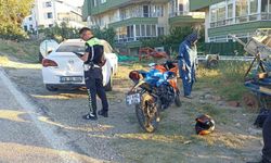 Erdek’te motosiklet kazası: 1 yaralı