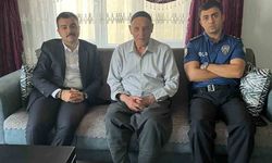 Dicle’de göreve başlayan Kaymakam Mustafa Atış’tan şehit ailesine ziyaret