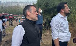 Vali Sözer, Vezirhan’daki orman yangını yerinde takip ediyor