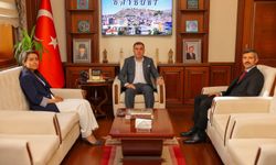 Yeni atanan Demirözü ve Aydıntepe kaymakamları görevlerine başladı