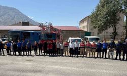 Cezaevinde deprem ve yangın tatbikatı