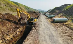 Yüksekova’da Tarımı Canlandıracak Dev Sulama Projesinde Çalışmalar Sürüyor