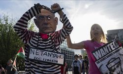 İsrail Başbakanı Netanyahu, Washington'a ziyareti öncesinde Beyaz Saray önünde protesto edildi