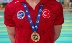 Milli Sporcu Kaan Efe Kaya'dan Paletli Yüzmede Avrupa Şampiyonluğu