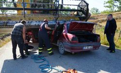 Kastamonu’da otomobil biçerdöverin altında kaldı: 1 ölü