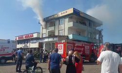 Samsun’da yangında yabancı uyruklu şahıs ağır yaralandı