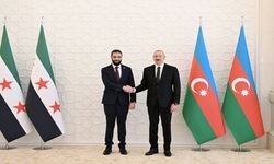 Suriye Devlet Başkanı eş-Şara, Aliyev ile bir araya geldi