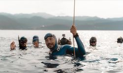 Milli sporcu Görkem Gedik, Serbest Dalış Türkiye Şampiyonası'nda rekor kırdı