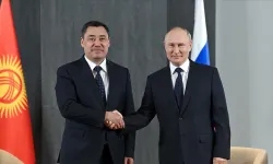 Rusya Devlet Başkanı Putin ve Kırgızistan Cumhurbaşkanı Caparov ikili ilişkileri görüştü