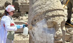 Nemrut Dağı'ndaki simge eserler nano kireçle korunacak