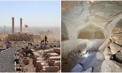 Urfa Kalesi'nde Geç Antik Çağ'a ait olduğu değerlendirilen kaya mezarı bulundu