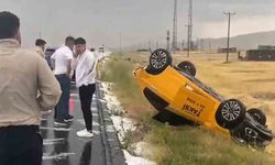 Iğdır-Doğubayazıt yolunda dolu kazaya neden oldu