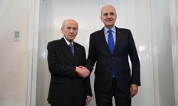 MHP Lideri Devlet Bahçeli ve TBMM Başkanı Numan Kurtulmuş Görüştü