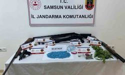 Samsun’da jandarmadan uyuşturucu operasyonu: 2 gözaltı