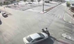 Karaman’da kavşaktaki ölümlü kaza kamerada