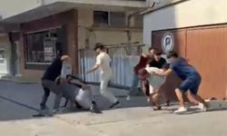 Kavga ettikleri kişiyi taşla bayılttılar