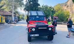 Antalya’da jandarmadan safari denetimi