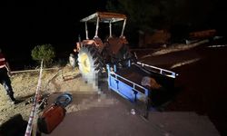 Traktörünün altında kalan sürücü hayatını kaybetti