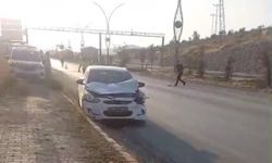 Hakkari’de trafik kazası: 2 yaralı