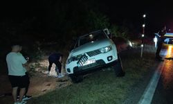 Sağanak yağış kazayı beraberinde getirdi: 2 yaralı