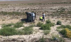 Kontrolden çıkan otomobil takla attı: 5 yaralı