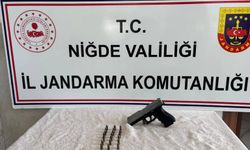 Niğde’de yasadışı silah taşıyan şahıs yakalandı