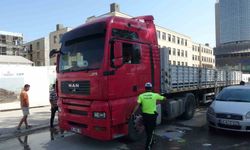 Malatya’da tır yayaya çarptı: 1 yaralı