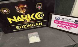 Erzincan’da 27,84 gram metamfetamin ele geçirildi, 1 kişi tutuklandı