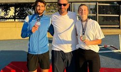 Eskişehirli atletlerden hurdles cup yarışında çifte madalya