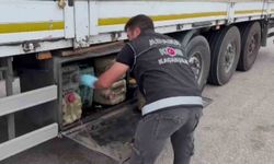 Yedek yakıt bidonunda 4 milyon TL değerinde kaçak telefon çıktı
