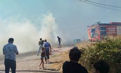 Bandırma’da NATO Dolum Tesisi yakınında çıkan yangın söndürüldü