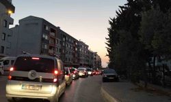 Trafik yoğunluğundan Kuşadası da nasibini aldı