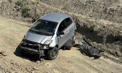Kastamonu’da otomobil, şarampole düştü: 1 yaralı