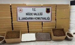 Niğde’de 50 milyon TL’lik kaçak tütün operasyonu