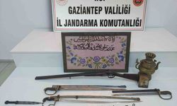 Gaziantep’te tarihi eser operasyonu: 1 gözaltı