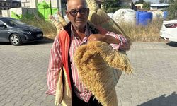 56 yıldır yollarda süpürge satarak geçimini sağlıyor