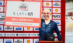 Paralimpik bisikletçi William Bjergfelt, Konya Velodromu’nda dünya rekoru kırdı