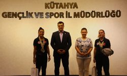 Gençlik ve Spor İl Müdürü Küçük, şampiyon sporcuları ağırladı