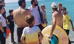 Van Gölü’nde boğulma tehlikesi geçiren baba ve oğul balıkçılar tarafından kurtarıldı