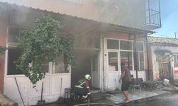 Nazilli’deki ekmek fırınında çıkan yangın panikletti