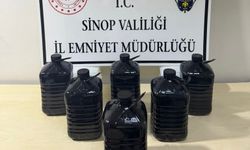 Sinop’ta 30 litre etil alkol ele geçirildi