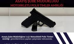 Bingöl’de ruhsatsız tabanca ele geçirildi
