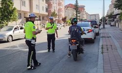 Karaman’da trafik kurallarına uymayan 401 motosiklete ceza yazıldı