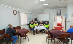 Jandarmadan kamyoncu esnafına ziyaret