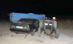 Burdur’da otomobil ile traktör çarpıştı, 1’i ağır 2 yaralı