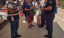 Tekirdağ’da telefon dolandırıcılığına karşı broşür dağıtıldı