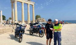 Antalya’da şok motosiklet denetimi: 965 araç trafikten men edildi
